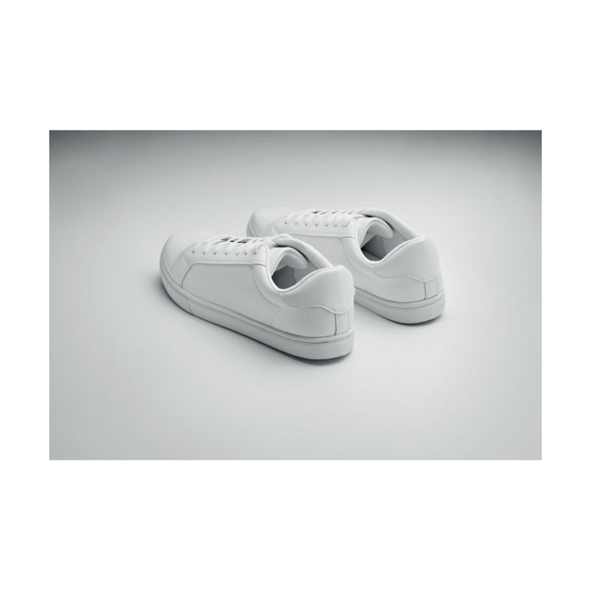 Buty z logo – trampki z pu 37 blancos mo2037-06-top Trampki z PU 37 BLANCOS mo2037-06-top