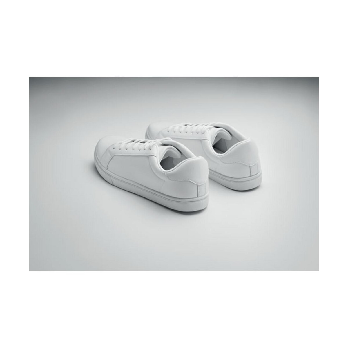 Buty z logo – trampki z pu 45 blancos mo2045-06-top Trampki z PU 45 BLANCOS mo2045-06-top