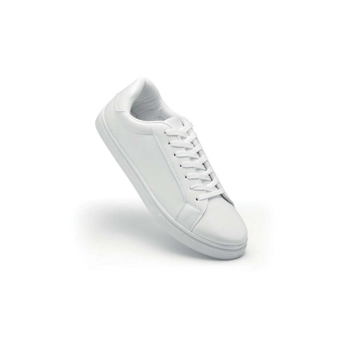 Buty z logo – trampki z pu rozmiar 47 blancos mo2247-06-open Trampki z PU rozmiar 47 BLANCOS mo2247-06-open