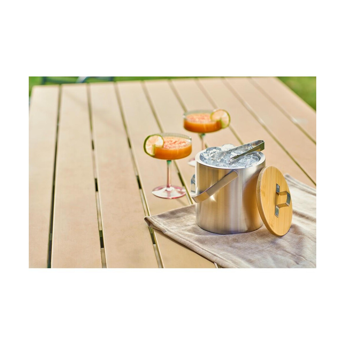 Coolery do wina z logo – wiaderko do lodu, cooler VA863-32_ATM01 Wiaderko do lodu, cooler VA863-32_ATM01