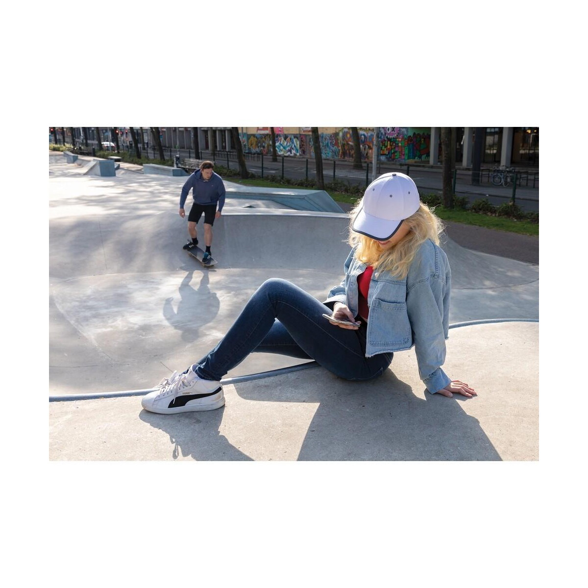 Czapki z logo – czapka z daszkiem impact aware™ P453.36_L Czapka z daszkiem Impact AWARE™ P453.36_L