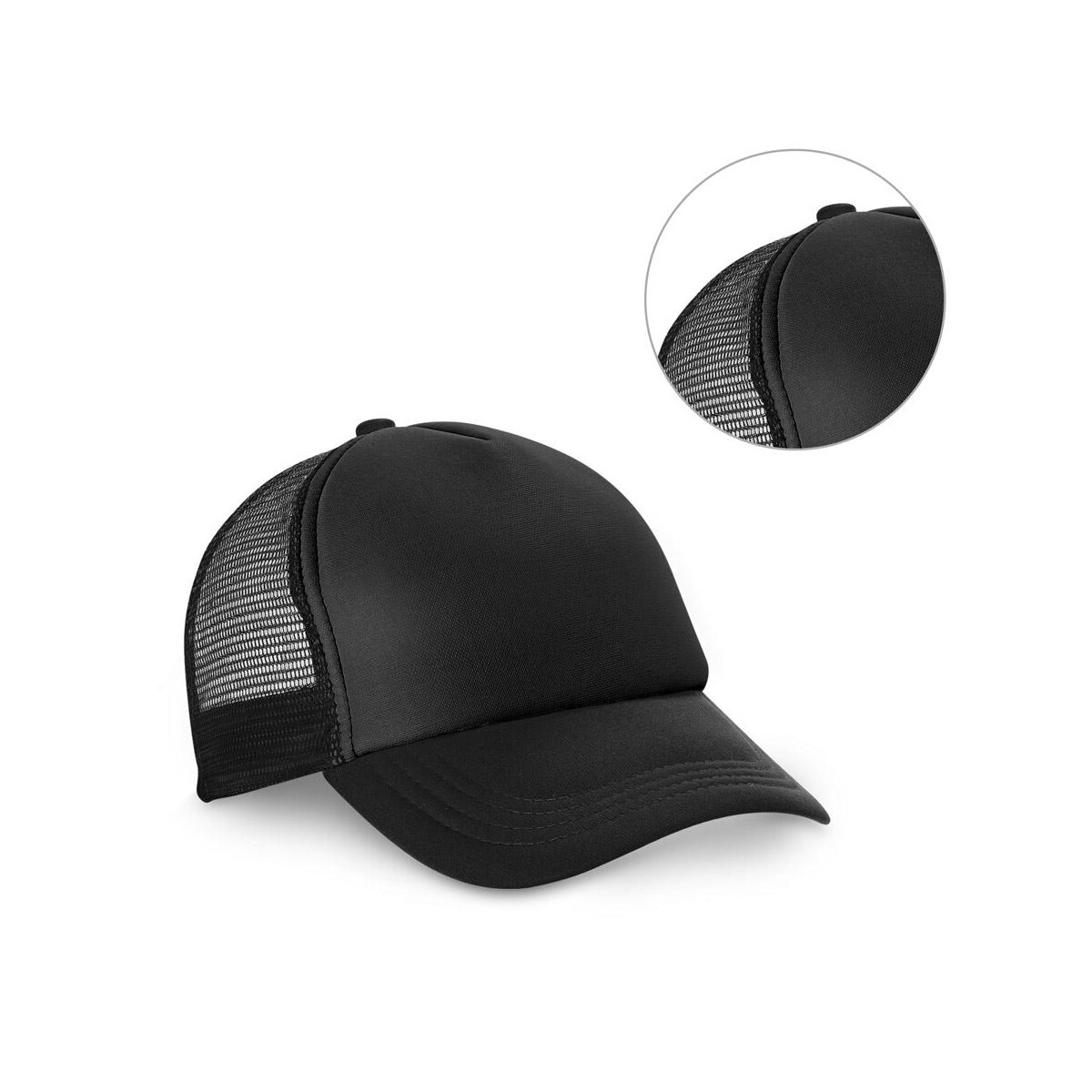 NICOLA BK. Czapka poliestrowa i siateczkowa (150 g/m²) 99172_set