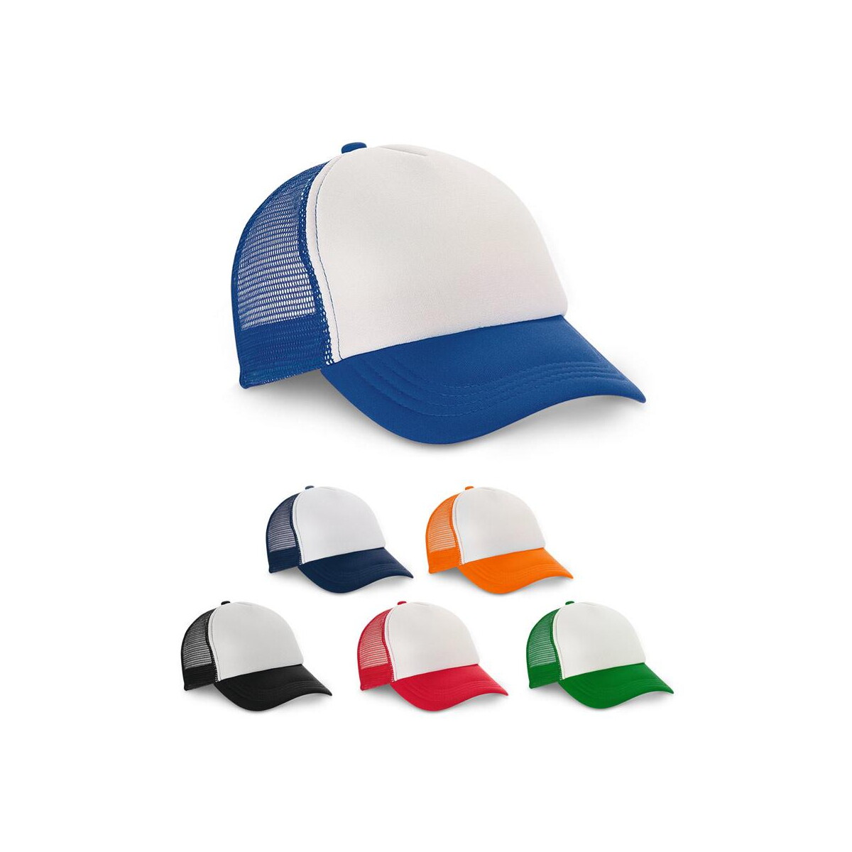 Czapki z logo – nicola. czapka z poliestru i siatki (150 g/m²) 99426_set NICOLA. Czapka z poliestru i siatki (150 g/m²) 99426_set