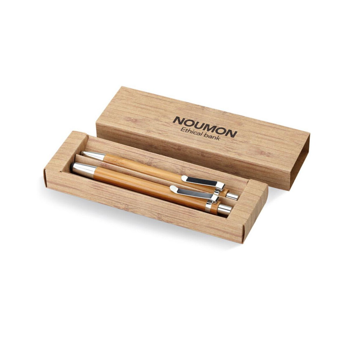 Długopisy bambusowe z logo – bambusowy zestaw długopis i o bambooset mo8111-40-print Bambusowy zestaw długopis i o BAMBOOSET mo8111-40-print