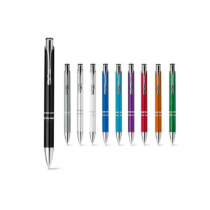 BETA PLASTIC. Długopis wykonany z ABS z metalowym klipem 81182_set