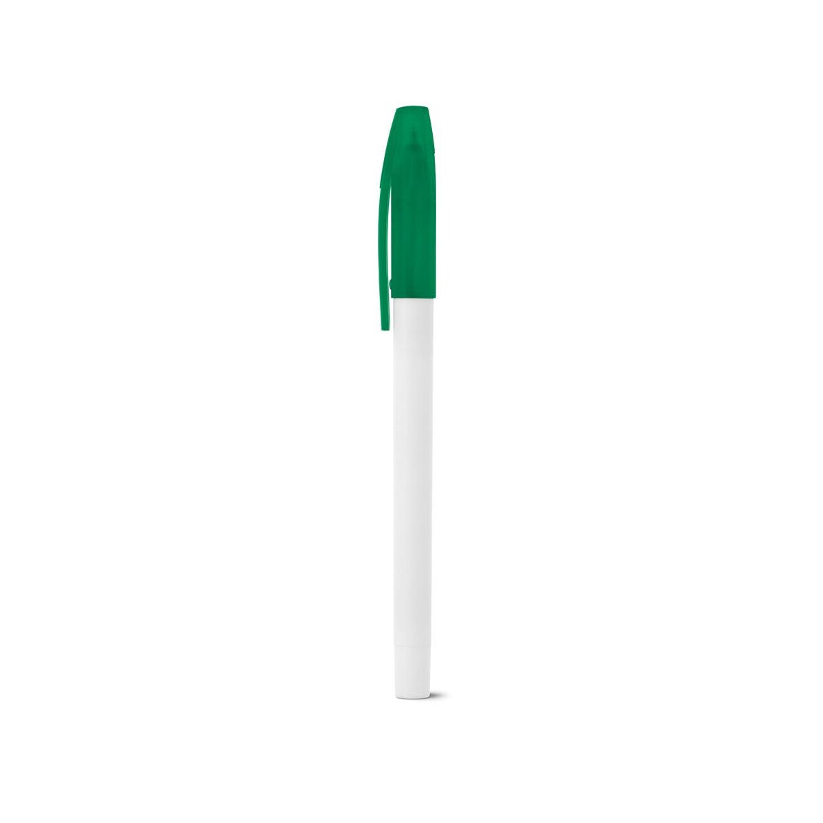 Długopisy plastikowe z logo – jade. długopis z pp z białym korpusem 51110_109 JADE. Długopis z PP z białym korpusem 51110_109