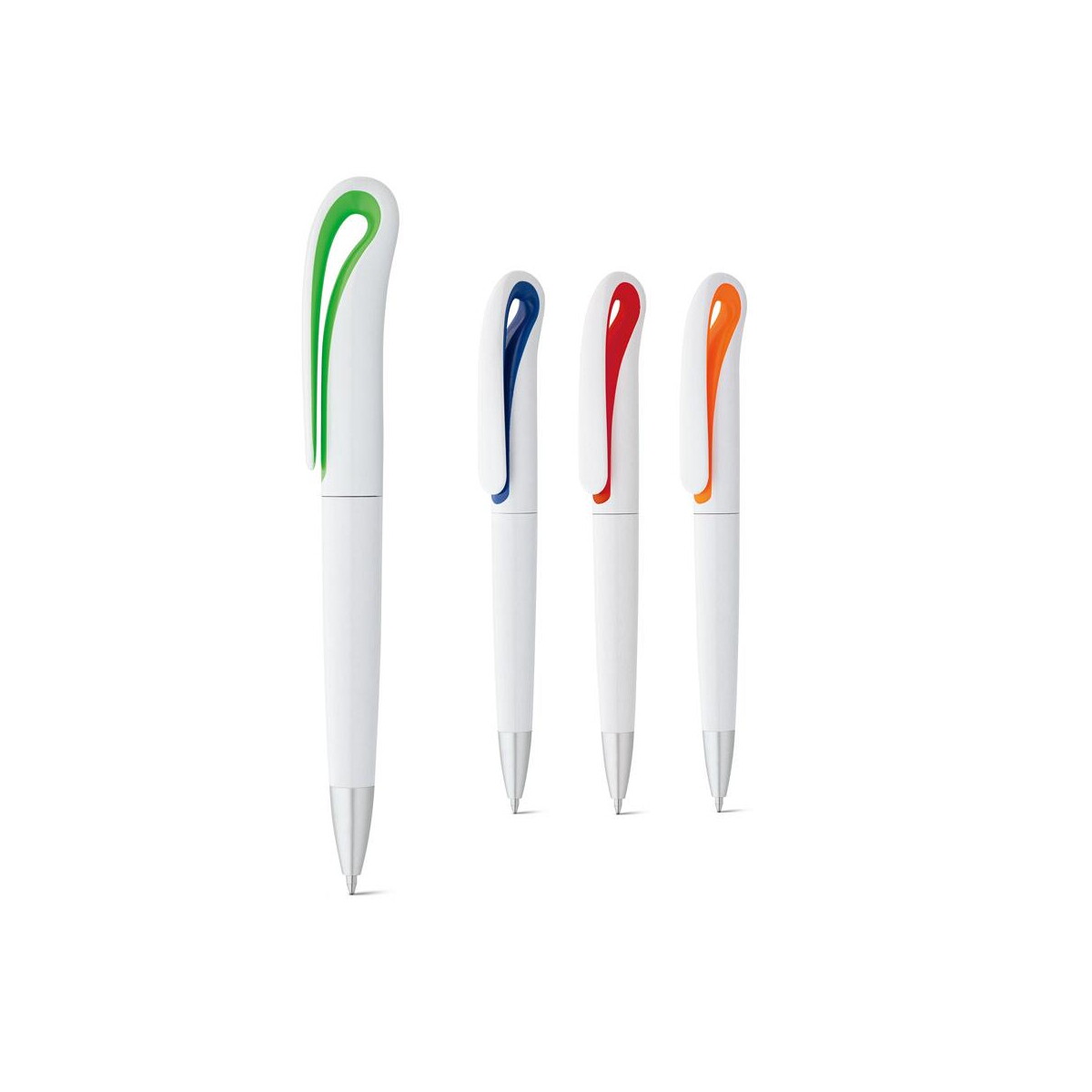 TOUCAN. Długopis z mechanizmem obrotowym i klipsem 91396_set