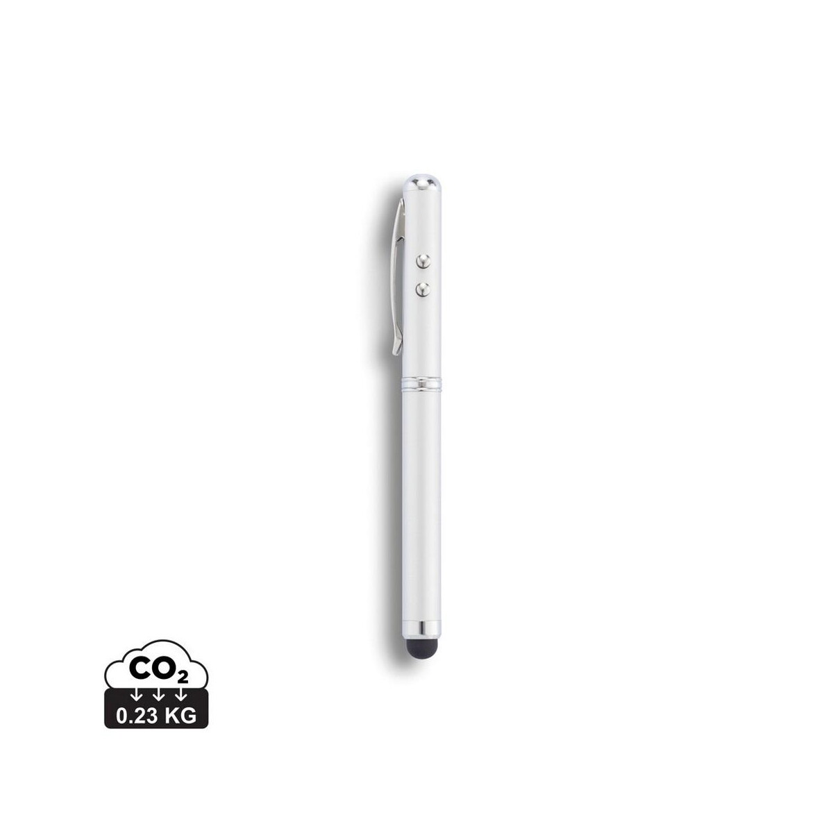Długopisy touch z logo – długopis 4 w 1, touch pen, wskaźnik laserowy, latarka P327.102_S_0 Długopis 4 w 1, touch pen, wskaźnik laserowy, latarka P327.102_S_0