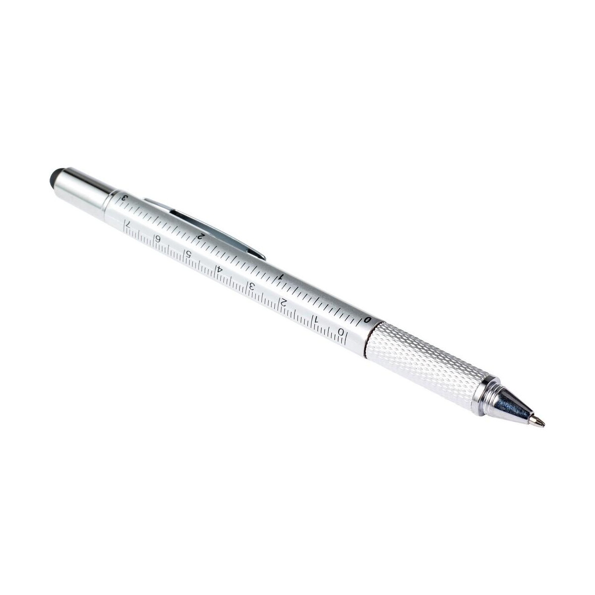 Długopisy wielofunkcyjne z logo – długopis wielofunkcyjny, linijka, poziomica, touch pen V1919-32_AAA02 Długopis wielofunkcyjny, linijka, poziomica, touch pen V1919-32_AAA02