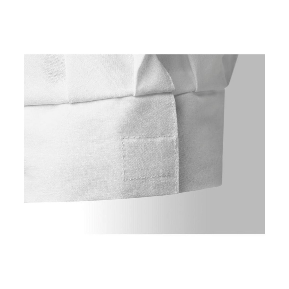 Fartuchy z logo – bawełniana czapka szefa kuchni chef mo8409-06-back Bawełniana czapka szefa kuchni CHEF mo8409-06-back