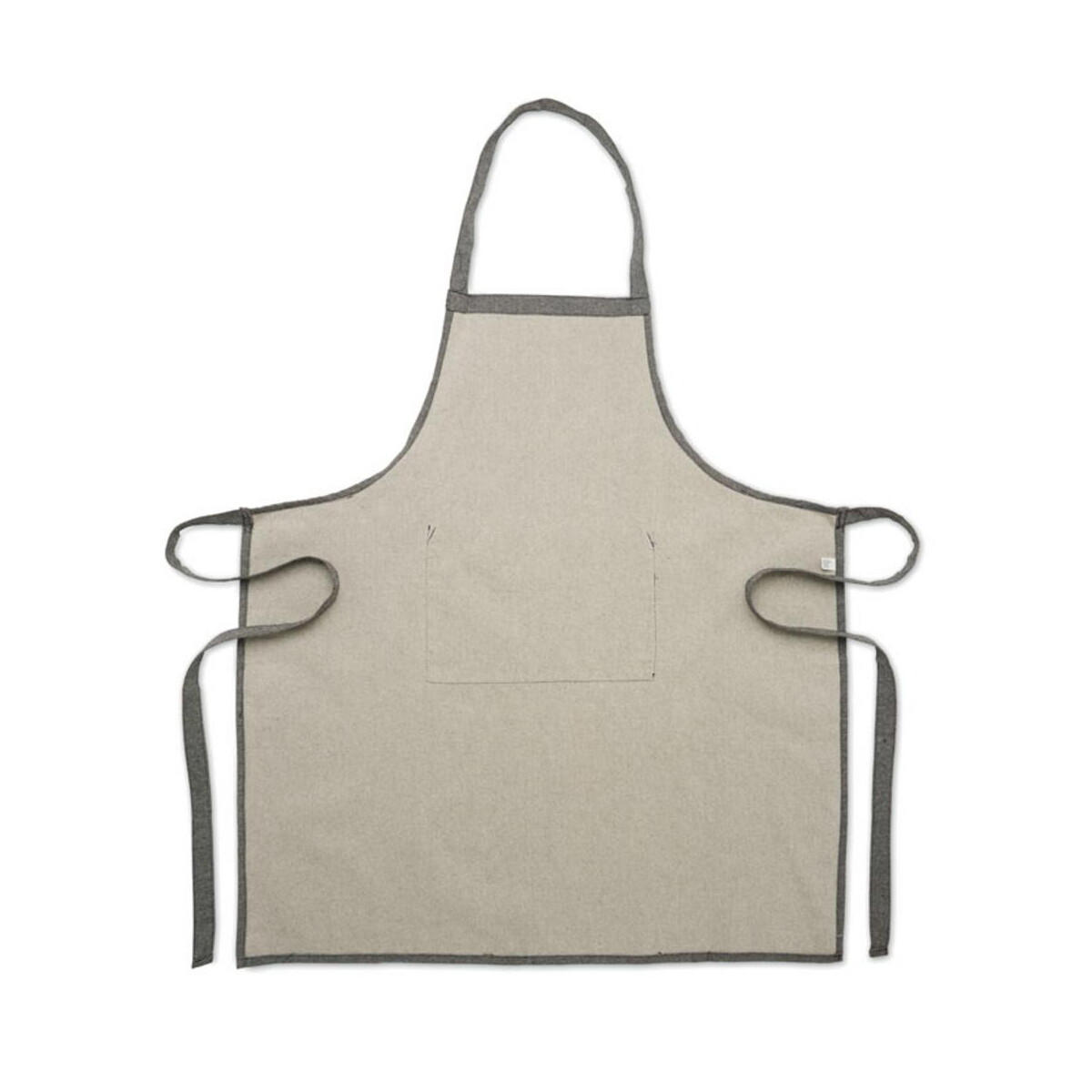 Fartuchy z logo – fartuch z bawełny z recyklingu cuina mo2265-03-back Fartuch z bawełny z recyklingu CUINA mo2265-03-back