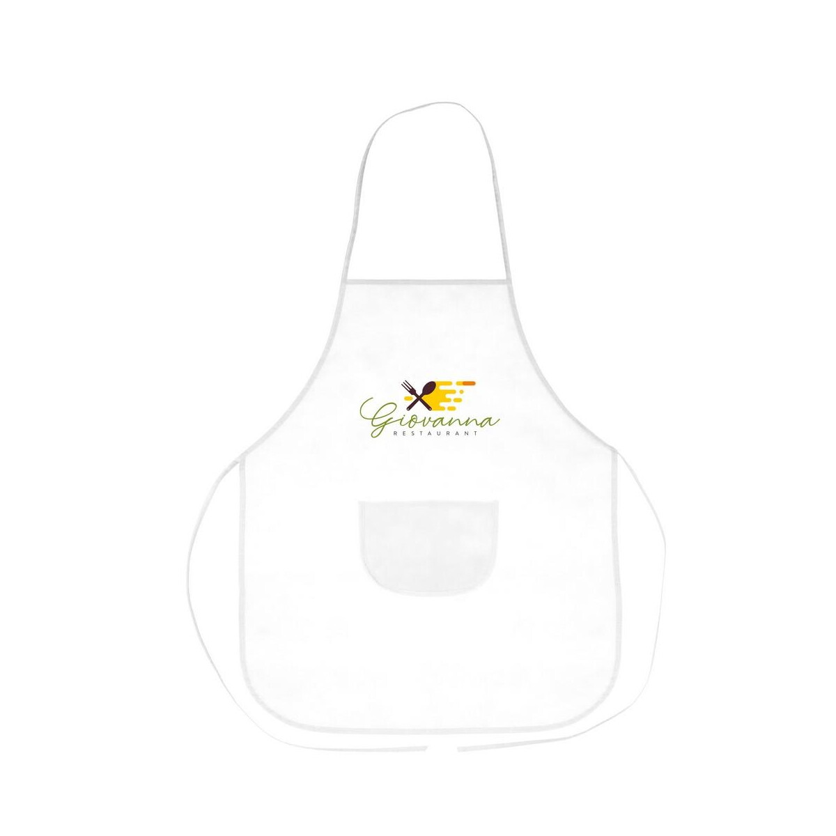 Fartuchy z logo – zestaw małego kucharza, fartuch kuchenny i czapka kucharska, rozmiar dziecięcy | nedina VA063-02_IGL01 Zestaw małego kucharza, fartuch kuchenny i czapka kucharska, rozmiar dziecięcy | Nedina VA063-02_IGL01