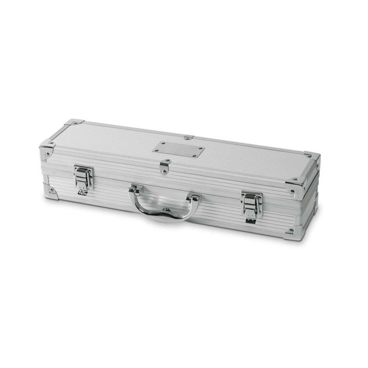 Gadżety do grilla z logo – aluminiowa walizka do barbecue asador it3475-14-back Aluminiowa walizka do barbecue ASADOR it3475-14-back