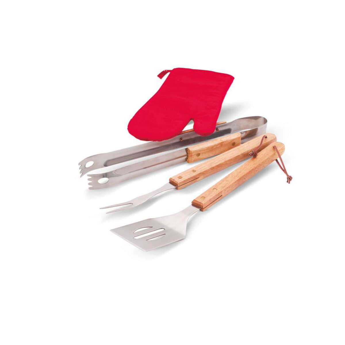 Gadżety do grilla z logo – fartuch do barbecue donau east kc6388-03-back Fartuch do barbecue DONAU EAST kc6388-03-back
