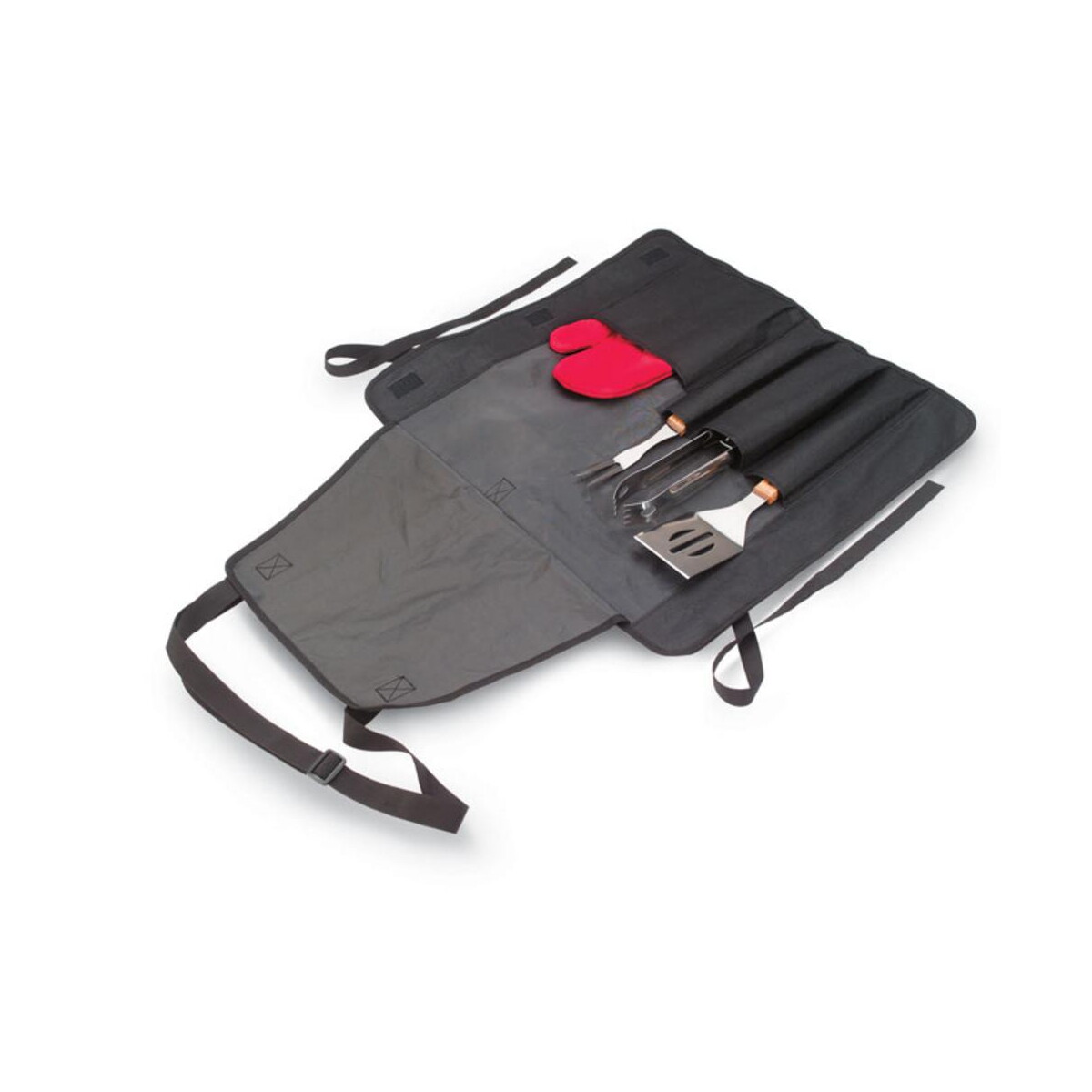 Gadżety do grilla z logo – fartuch do barbecue donau east kc6388-03b Fartuch do barbecue DONAU EAST kc6388-03b