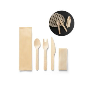SUYA. Zestaw drewnianych sztućców 94077_set