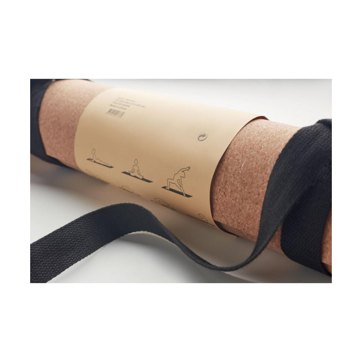 Gadżety do jogi z logo – korkowa mata do jogi savasana mo6267-13-top Korkowa mata do jogi SAVASANA mo6267-13-top