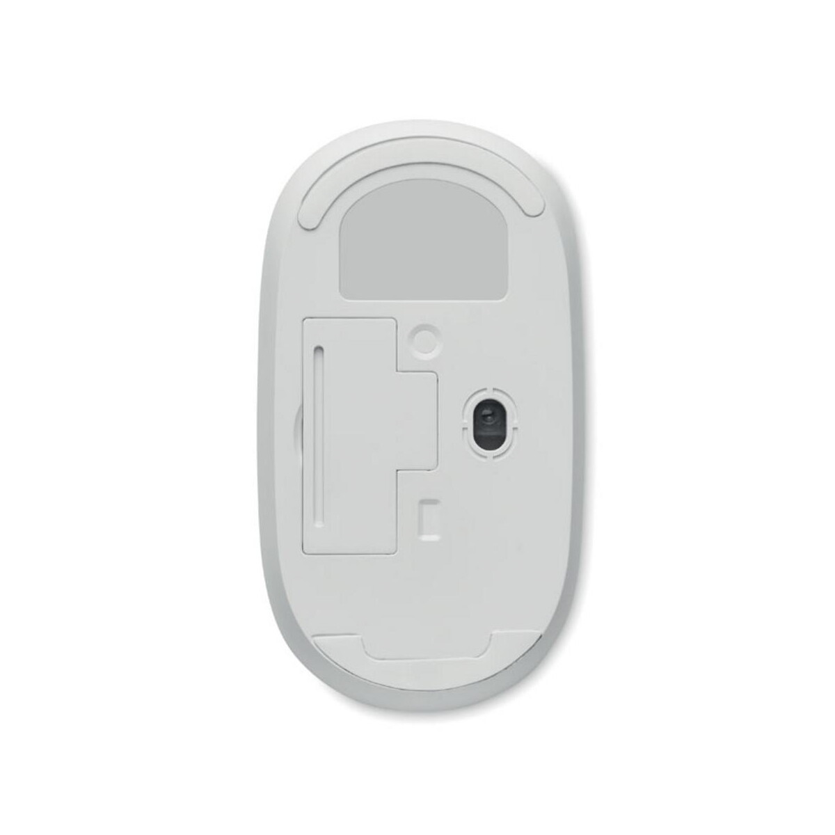 Gadżety do komputera z logo – bezprzewodowa mysz z bambusa curvy bam mo2085-06-back Bezprzewodowa mysz z bambusa CURVY BAM mo2085-06-back