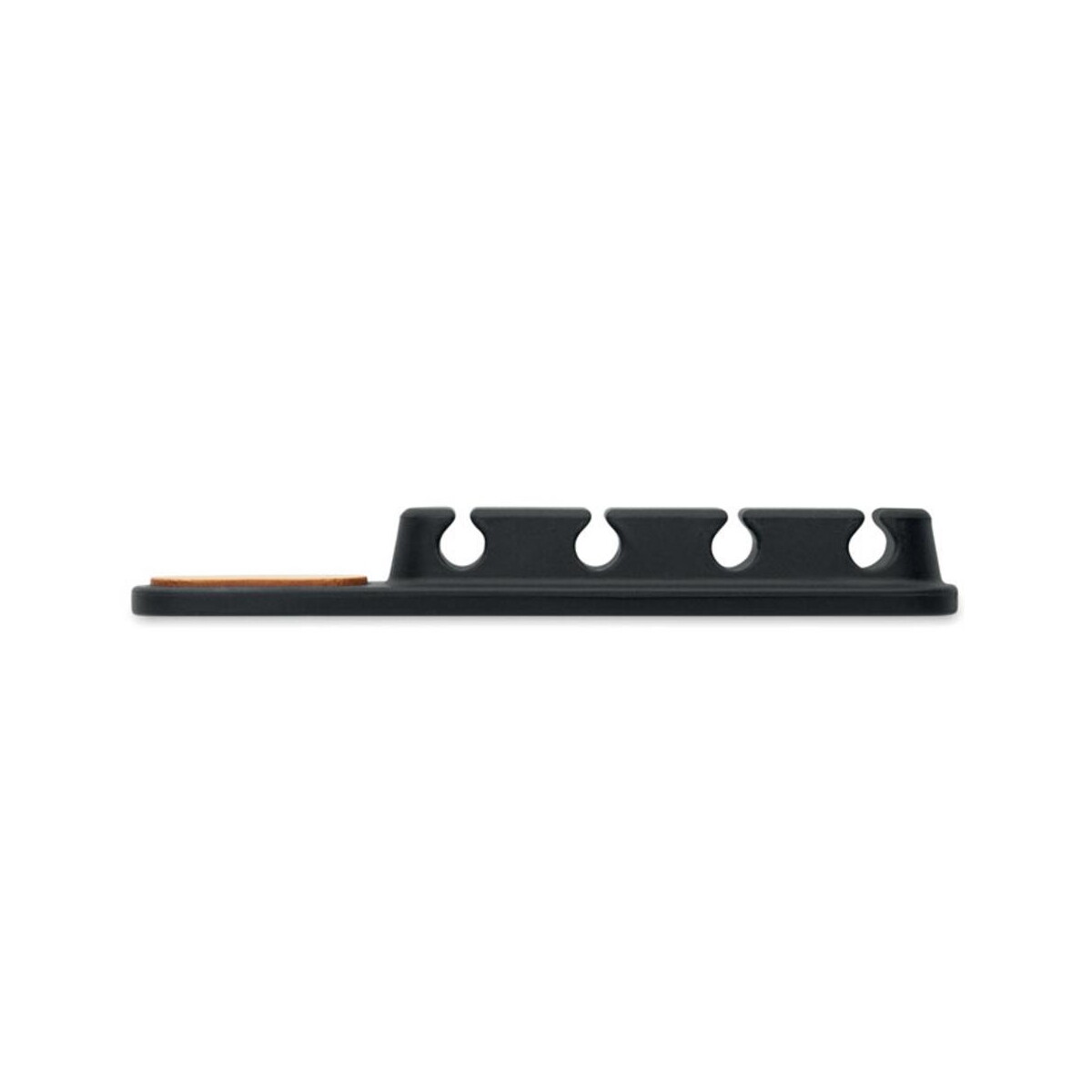 Gadżety do komputera z logo – silikonowy organizer kabli order mo2824-03-back Silikonowy organizer kabli ORDER mo2824-03-back