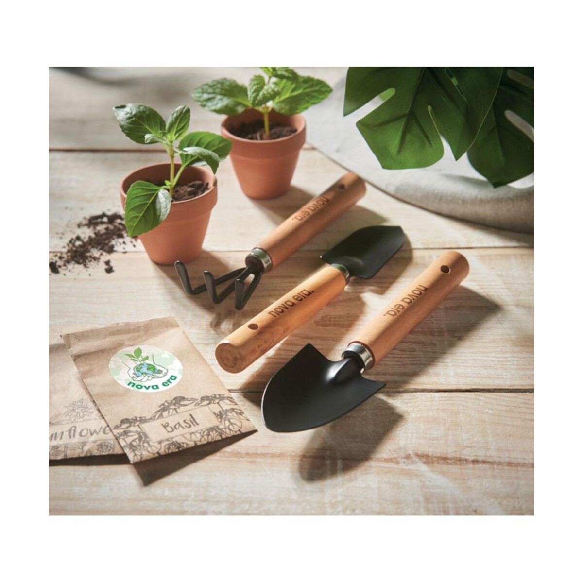 Gadżety do ogrodu z logo – 3 narzędzia ogrodowe w rpet grass mo2153-03-print 3 narzędzia ogrodowe w RPET GRASS mo2153-03-print