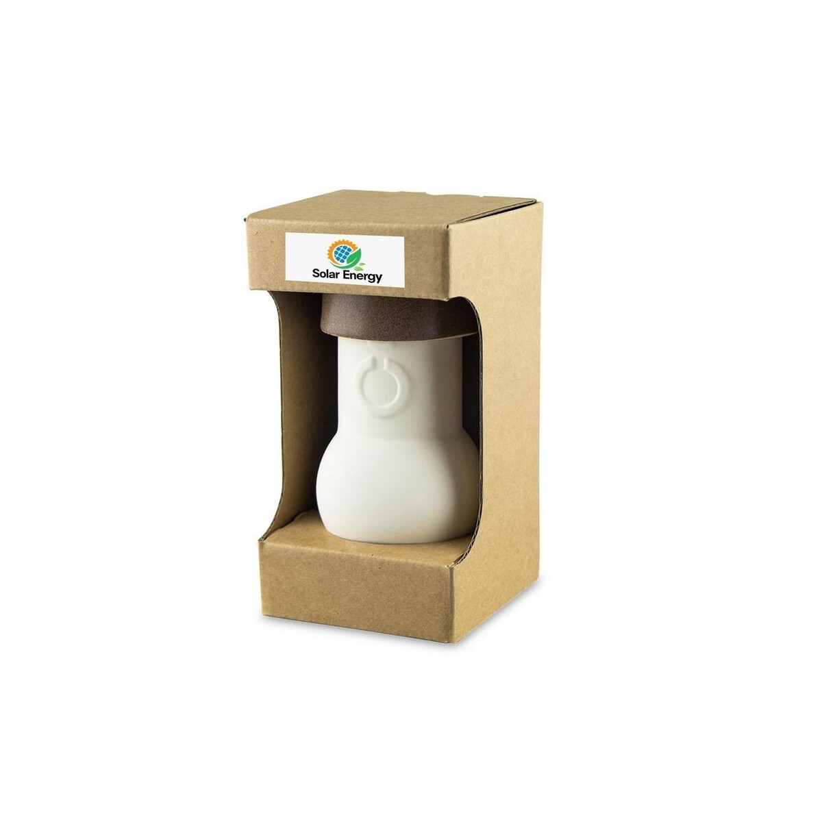 Gadżety do ogrodu z logo – ceramiczne naczynie do nawadniania roślin 200 ml b’right | i’riga V8890-00_ILG02 Ceramiczne naczynie do nawadniania roślin 200 ml B'RIGHT | I'Riga V8890-00_ILG02
