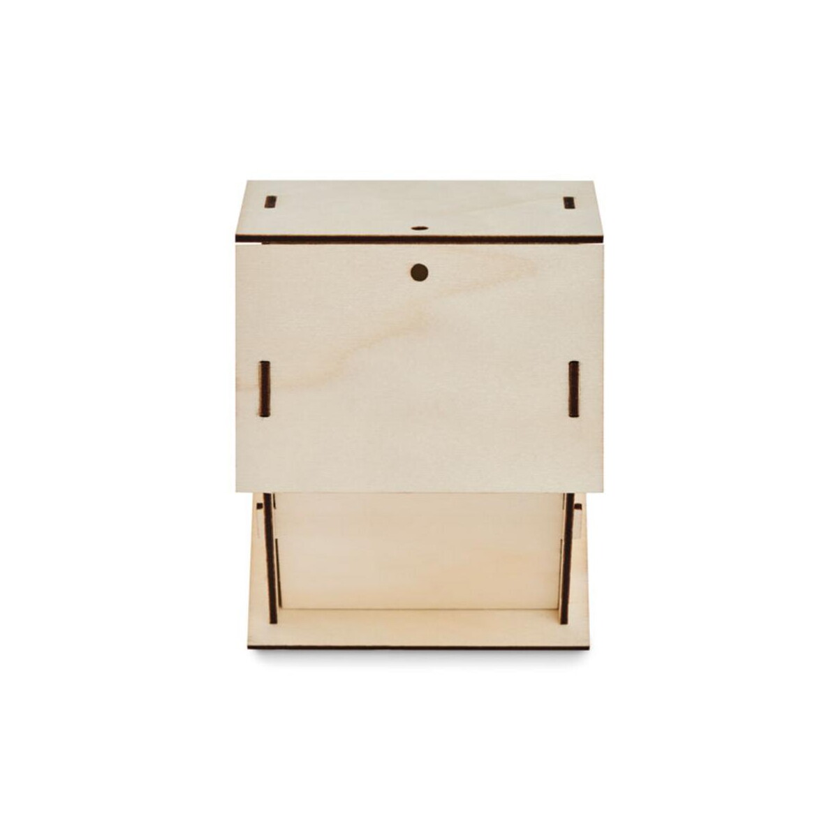 Gadżety do ogrodu z logo – drewniany domek dla ptaków diy painthouse mo2130-40-side Drewniany domek dla ptaków DIY PAINTHOUSE mo2130-40-side