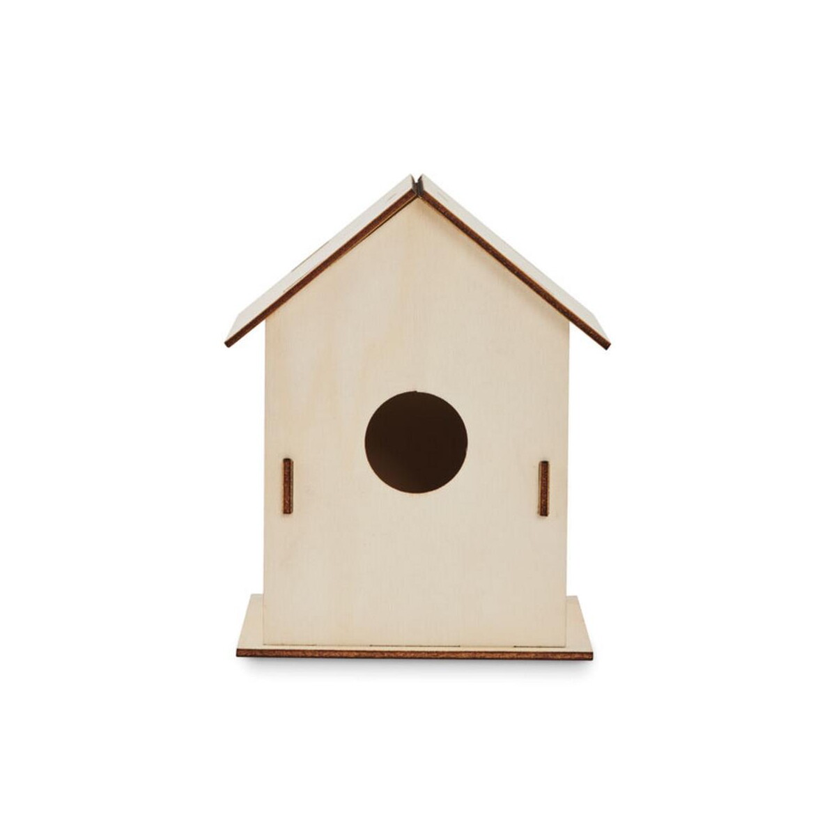 Gadżety do ogrodu z logo – drewniany domek dla ptaków diy painthouse mo2130-40-top Drewniany domek dla ptaków DIY PAINTHOUSE mo2130-40-top