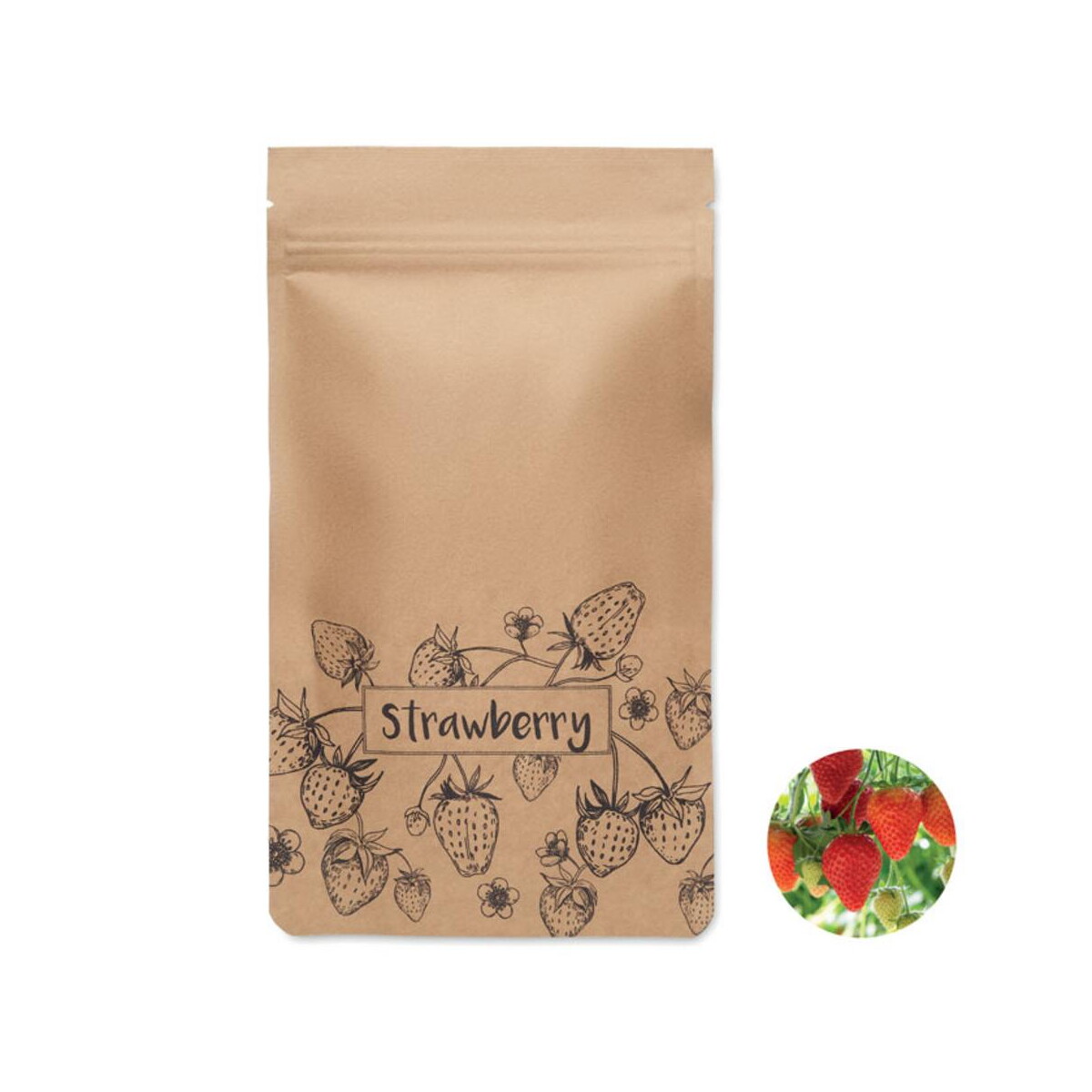 Gadżety do ogrodu z logo – zestaw do uprawy truskawek fresa kit mo6928-13 Zestaw do uprawy truskawek FRESA KIT mo6928-13