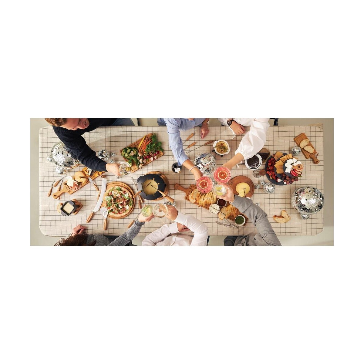 Gadżety do serwowania z logo – zestaw do serwowania fondue boska tapas fondue nero VSB13-03__M_415 Zestaw do serwowania fondue BOSKA Tapas Fondue Nero VSB13-03__M_415