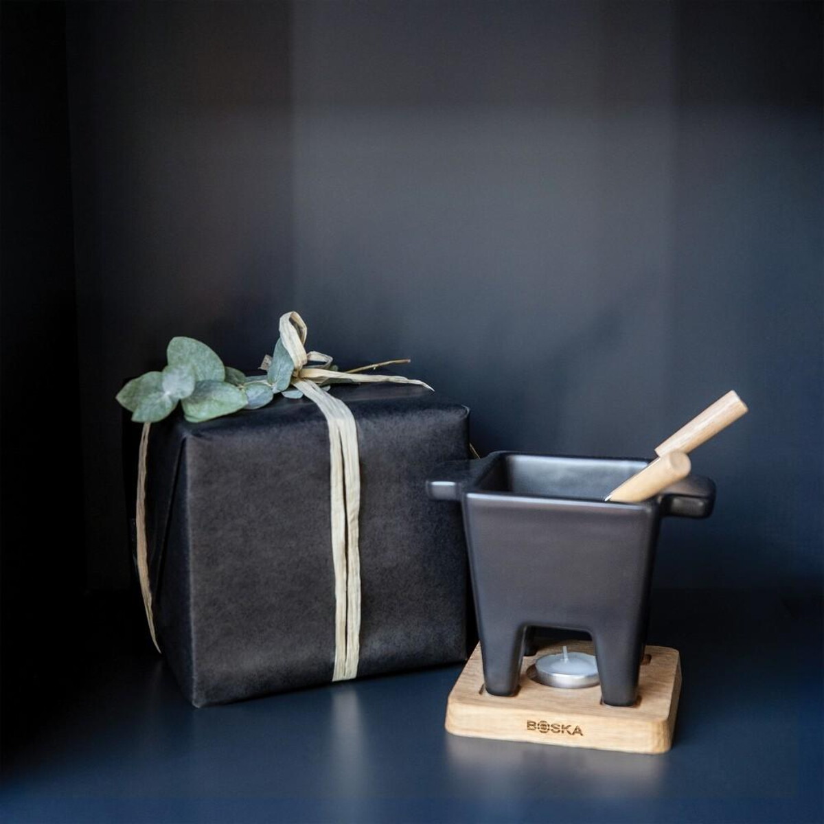 Gadżety do serwowania z logo – zestaw do serwowania fondue boska tapas fondue nero VSB13-03__M_419 Zestaw do serwowania fondue BOSKA Tapas Fondue Nero VSB13-03__M_419