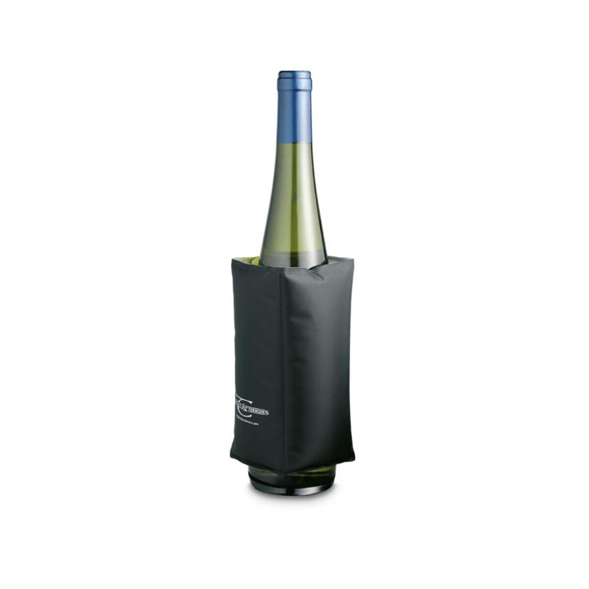 Gadżety do wina z logo – skladany pojemnik na wino terras it3708-03-back Skladany pojemnik na wino TERRAS it3708-03-back