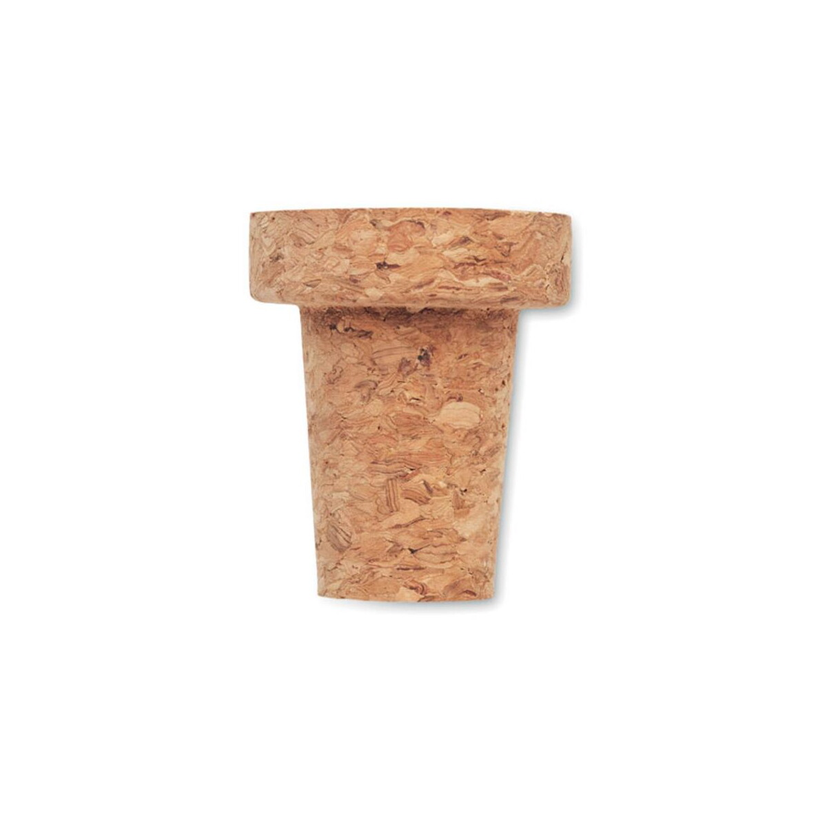Gadżety do wina z logo – zatyczka do butelki z korka tipas mo2208-13-back Zatyczka do butelki z korka TIPAS mo2208-13-back