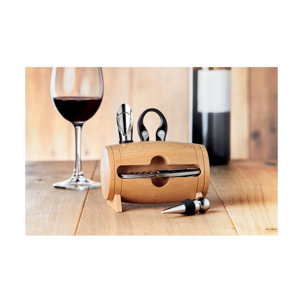 Gadżety do wina z logo – zestaw do wina bota mo9523-40-ambiant Zestaw do wina BOTA mo9523-40-ambiant