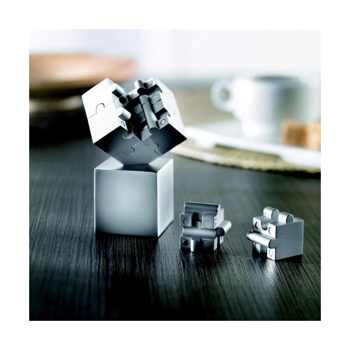 Gadżety na biurko z logo – magnetyczne puzzle 3d kubzle ar1810-16-ambiant Magnetyczne puzzle 3D KUBZLE ar1810-16-ambiant