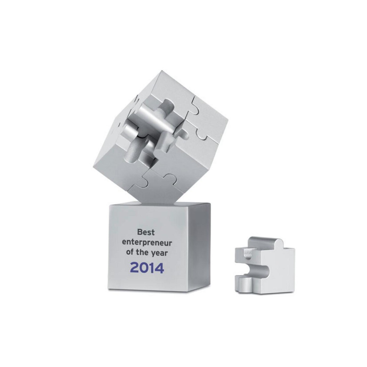Gadżety na biurko z logo – magnetyczne puzzle 3d kubzle ar1810-16-print Magnetyczne puzzle 3D KUBZLE ar1810-16-print