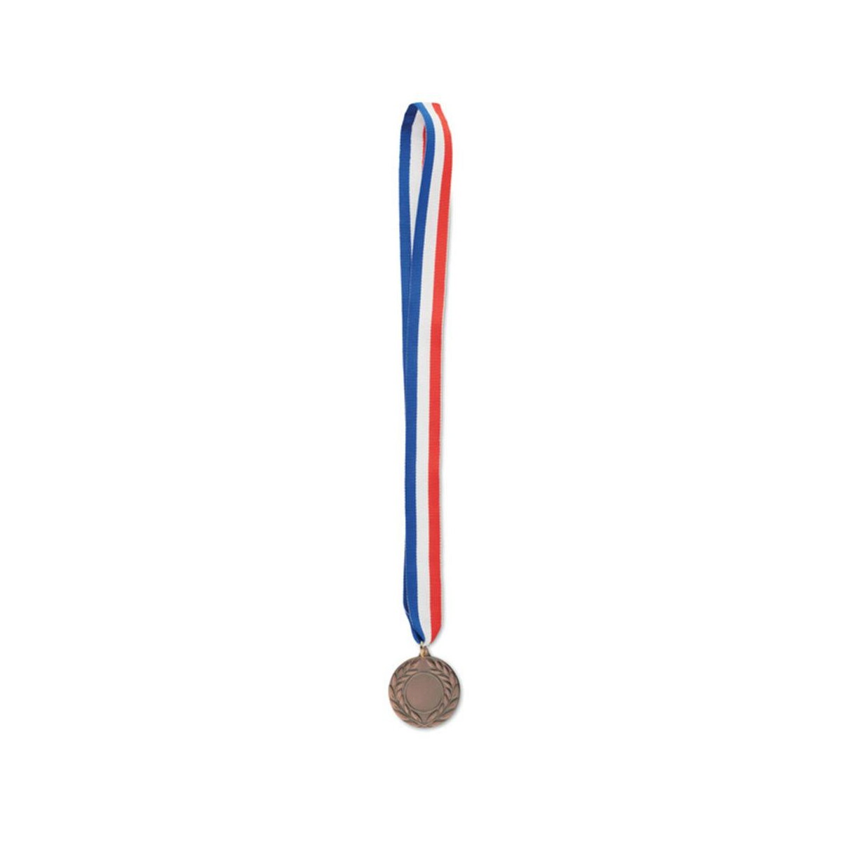 Gadżety na biurko z logo – medal o średnicy 5 cm winner mo2260-01-side Medal o średnicy 5 cm WINNER mo2260-01-side