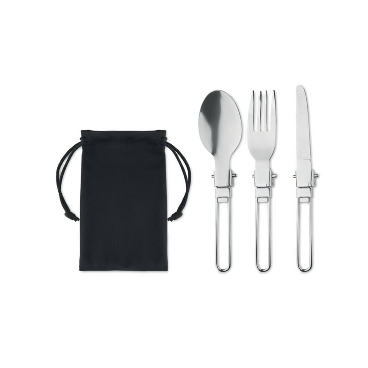 Gadżety piknikowe z logo – zestaw sztućców kempingowych stapi set mo6359-03 Zestaw sztućców kempingowych STAPI SET mo6359-03