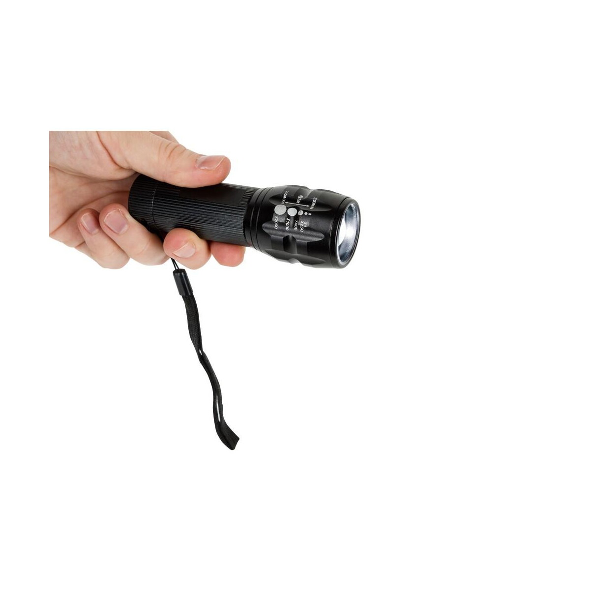 Gadżety rowerowe z logo – latarka 1 cree led air gifts, lampka rowerowa | cynthia V8747-03_AAA05 Latarka 1 CREE LED Air Gifts, lampka rowerowa | Cynthia V8747-03_AAA05