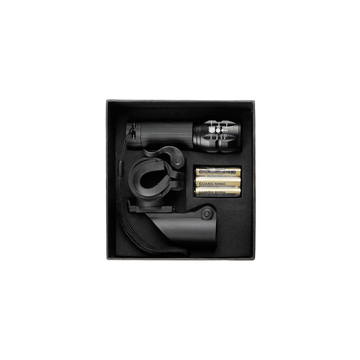 Gadżety rowerowe z logo – latarka 1 cree led air gifts, lampka rowerowa | cynthia V8747-03_AAA06 Latarka 1 CREE LED Air Gifts, lampka rowerowa | Cynthia V8747-03_AAA06