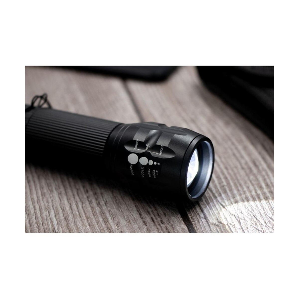 Gadżety rowerowe z logo – latarka 1 cree led air gifts, lampka rowerowa | cynthia V8747_C Latarka 1 CREE LED Air Gifts, lampka rowerowa | Cynthia V8747_C