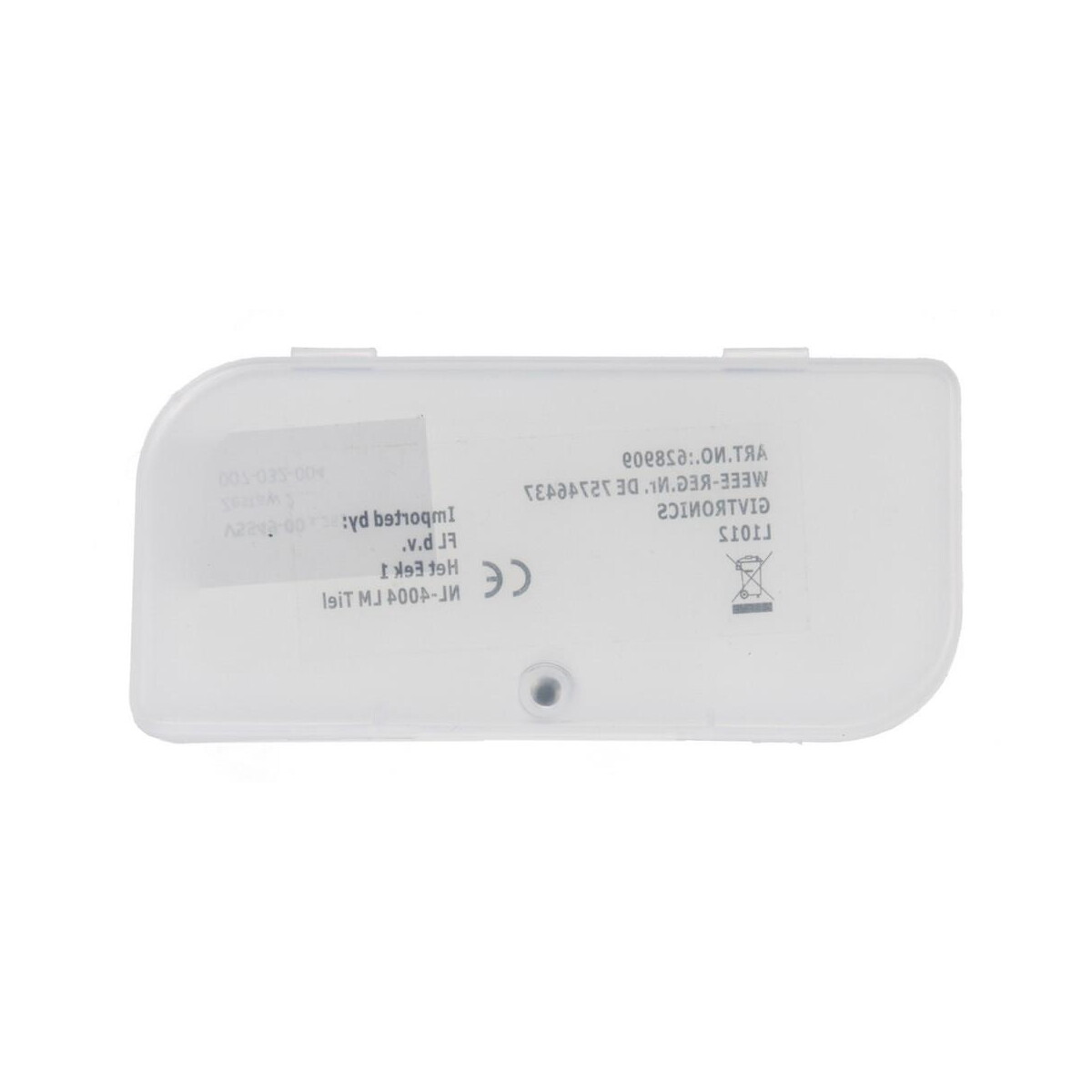 Gadżety rowerowe z logo – zestaw lampek rowerowych V5549-00_CBK01 Zestaw lampek rowerowych V5549-00_CBK01