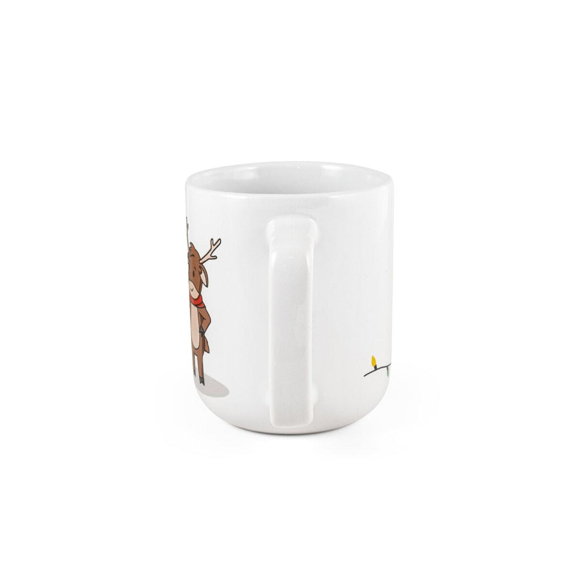 Gadżety świąteczne z logo – reindeer. kubek z nadrukiem świątecznym 330 ml 94282_106-c REINDEER. Kubek z nadrukiem świątecznym 330 ml 94282_106-c