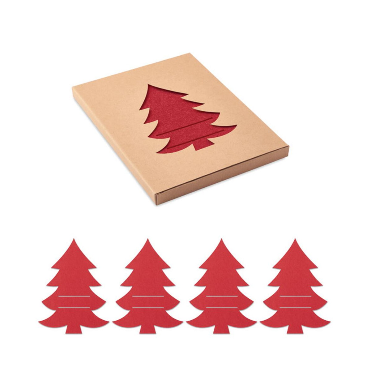 Uchwyty na sztućce, filc RPET TREESGUARD cx1479-05
