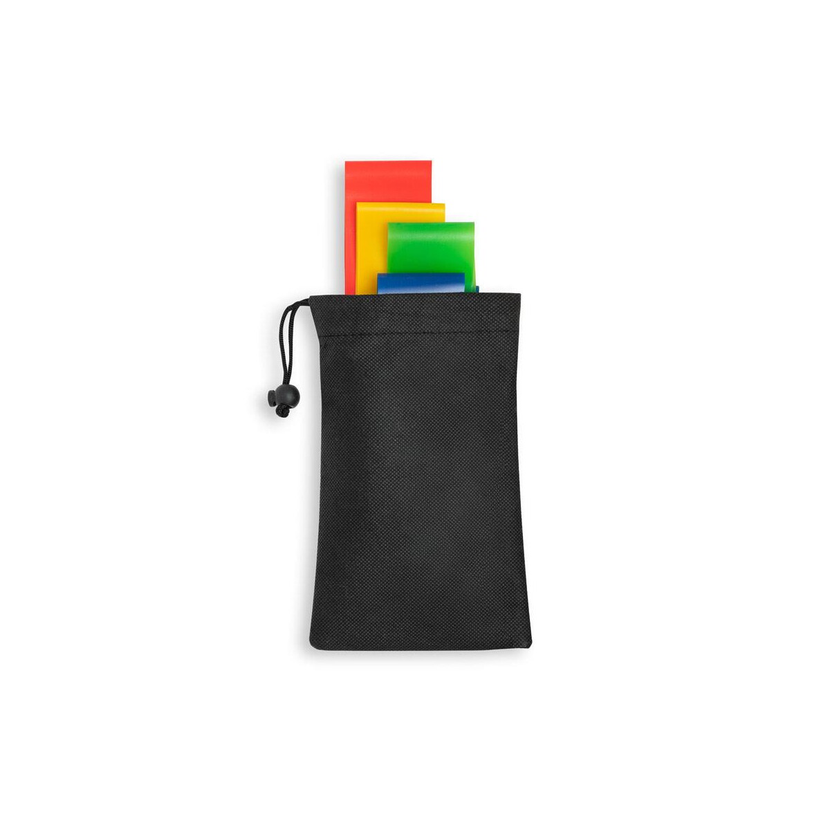Gadżety treningowe z logo – burpee. zestaw gum z pokrowcem z non-woven 99970_103-a BURPEE. Zestaw gum z pokrowcem z non-woven 99970_103-a