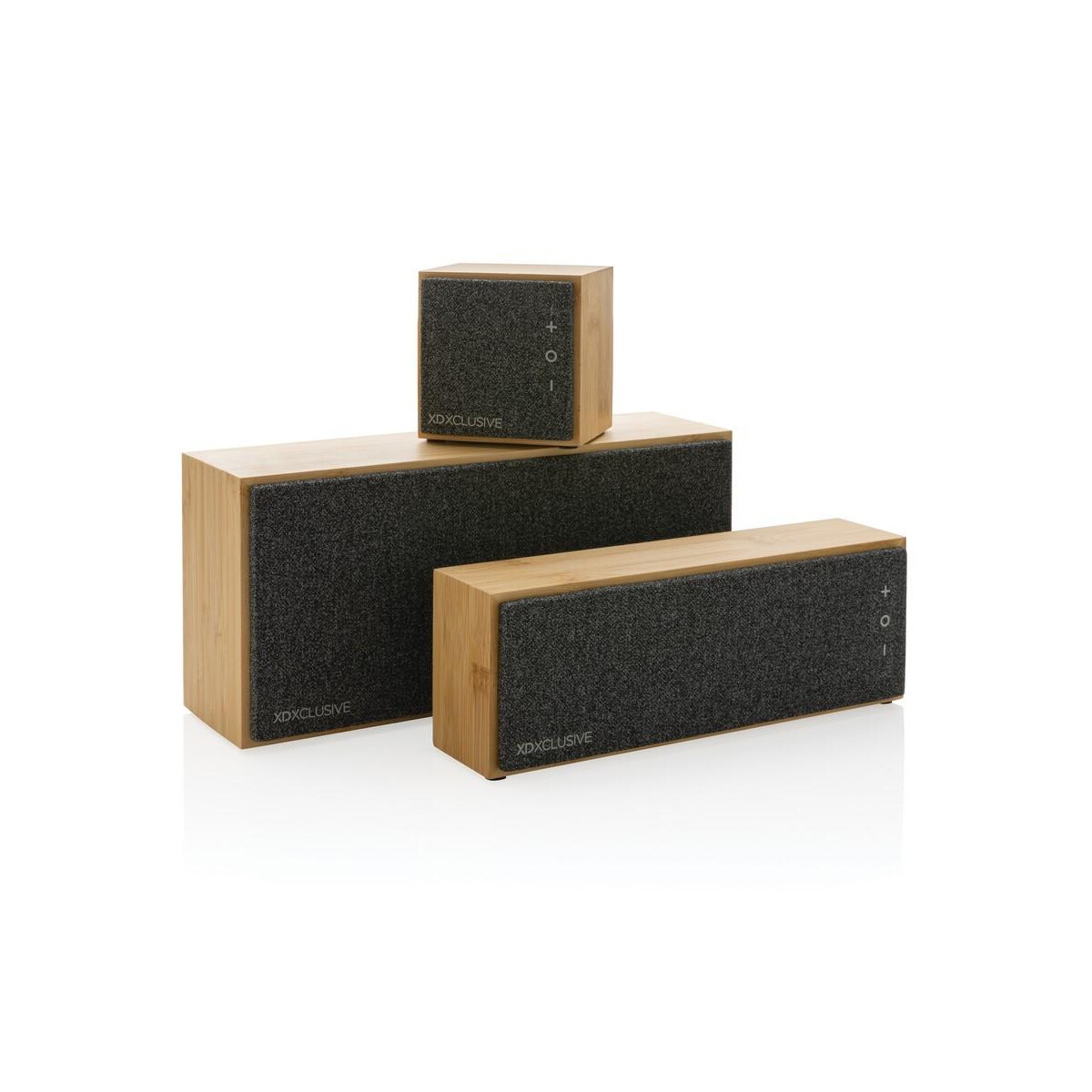 Głośniki z logo – bambusowy głośnik bezprzewodowy 10w wynn P329.649__G_300 Bambusowy głośnik bezprzewodowy 10W Wynn P329.649__G_300