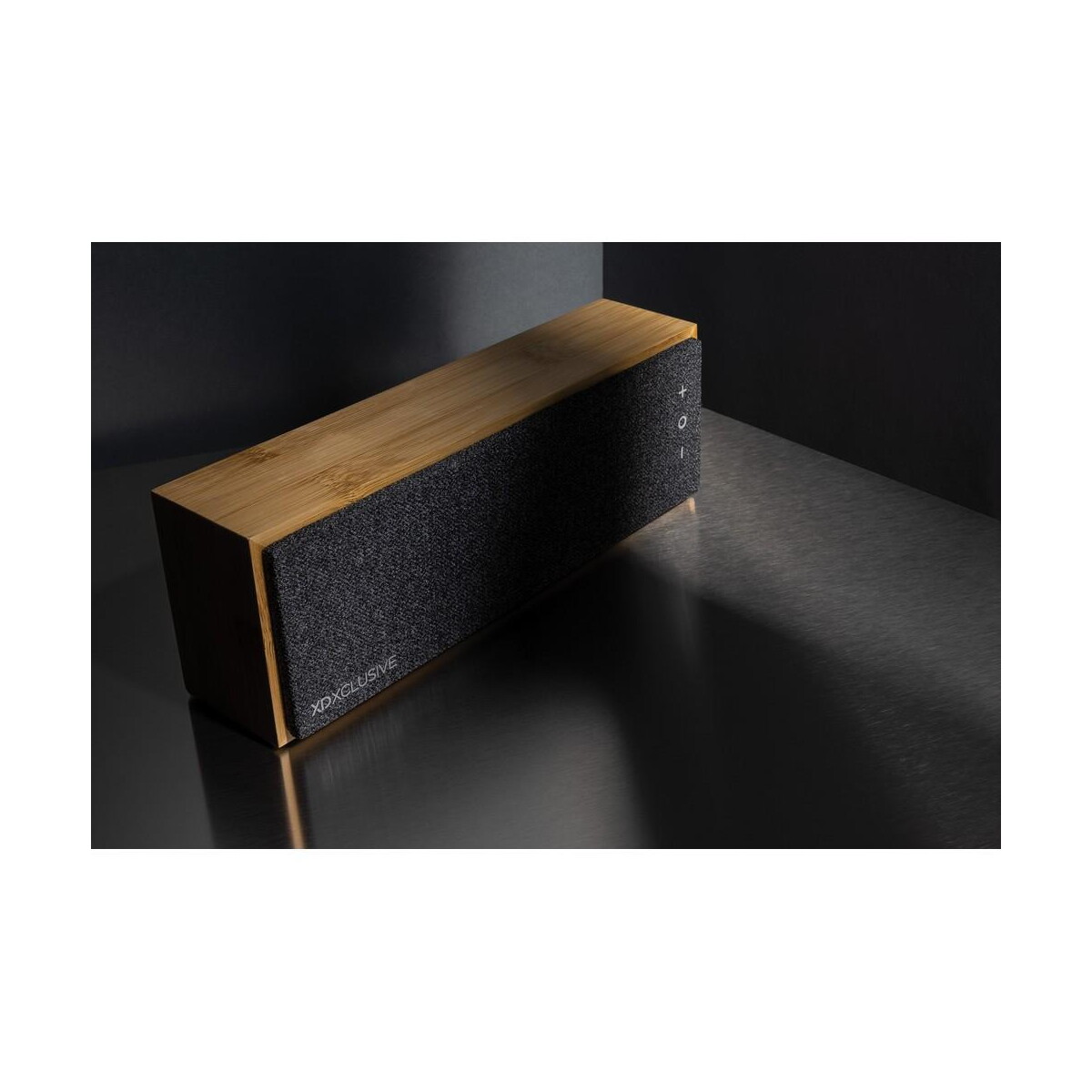 Głośniki z logo – bambusowy głośnik bezprzewodowy 10w wynn P329.649__M_400 Bambusowy głośnik bezprzewodowy 10W Wynn P329.649__M_400