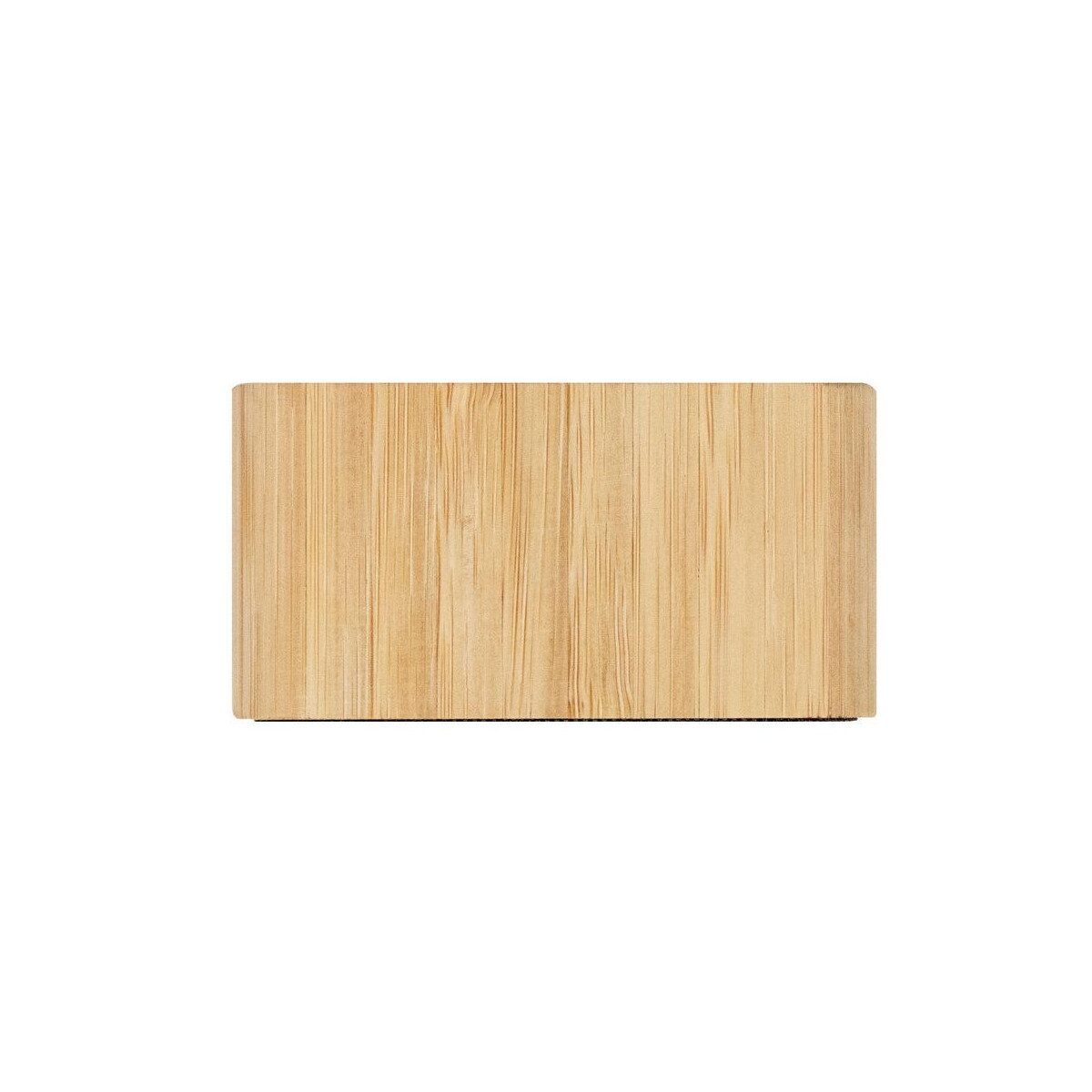 Głośniki z logo – bambusowy głośnik bezprzewodowy 3w b’right, panel słoneczny | androwe V2240-17_ITP01 Bambusowy głośnik bezprzewodowy 3W B'RIGHT, panel słoneczny | Androwe V2240-17_ITP01