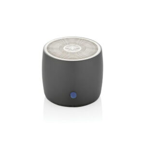 Basowy głośnik bezprzewodowy 3W Swiss Peak, aluminium z recyklingu P331.002_S_0
