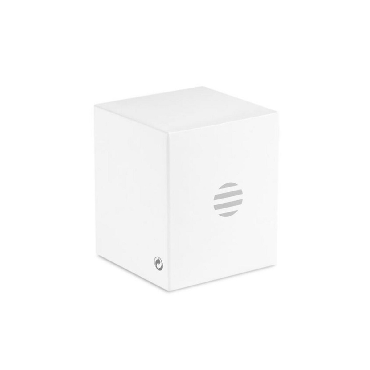 Głośniki z logo – głośnik bezprzewodowy okrągły round bass mo8726-03-box Głośnik bezprzewodowy okrągły ROUND BASS mo8726-03-box