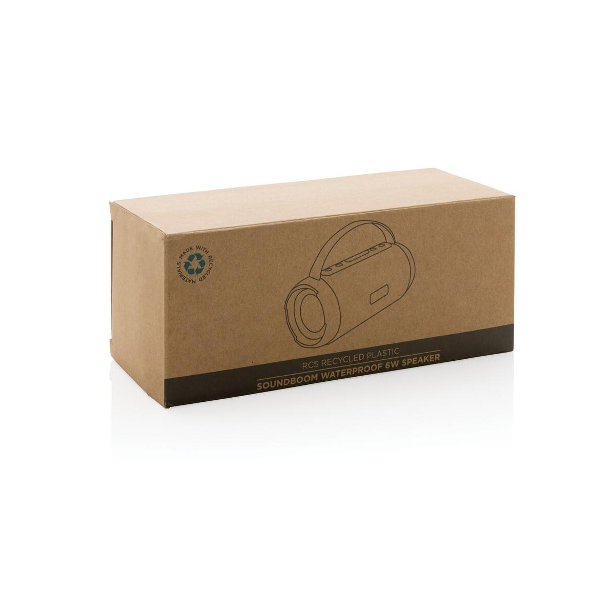 Głośniki z logo – wodoodporny głośnik bezprzewodowy 6w soundboom P329.781__P_501 Wodoodporny głośnik bezprzewodowy 6W Soundboom P329.781__P_501